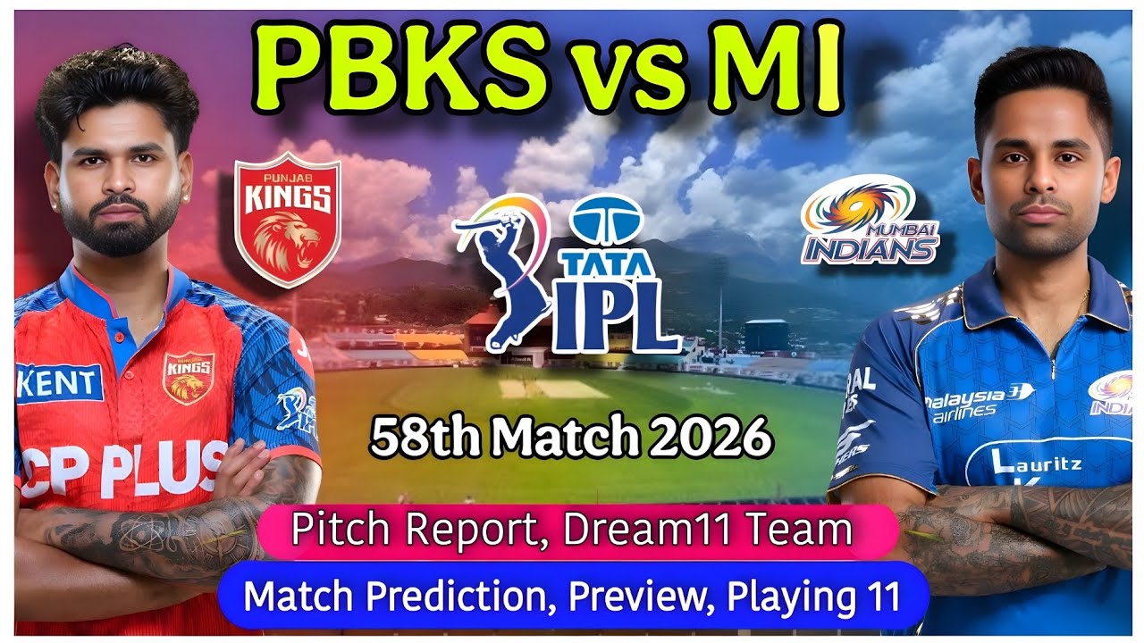 MI vs PBKS 2026 Prediction