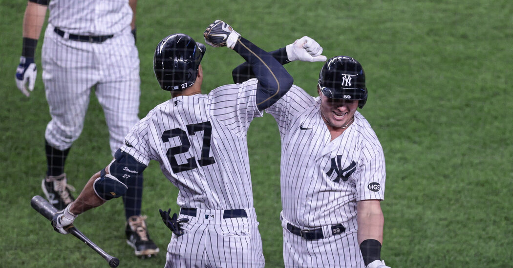 ‘We’re Back to Being the Bronx Bombers’: Yankees Burst Out of a Slump