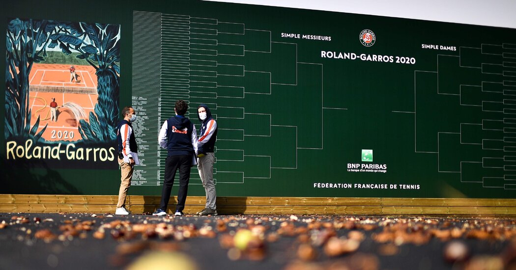New for This Pandemic French Open: Fall Weather and Lights