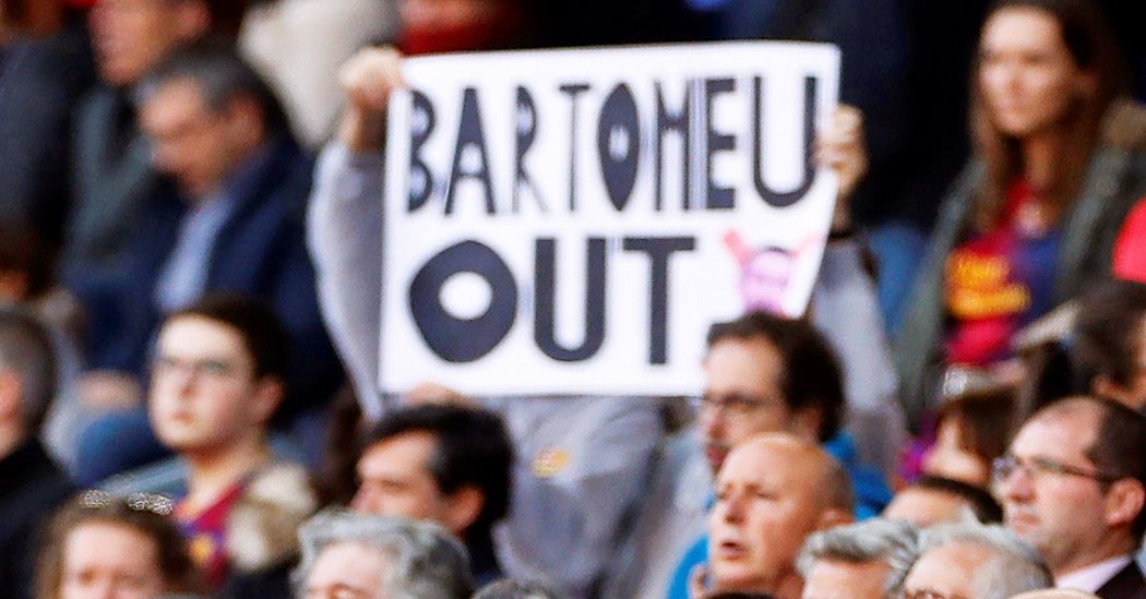 Barcelona Members Race Clock in Effort to Oust Bartomeu