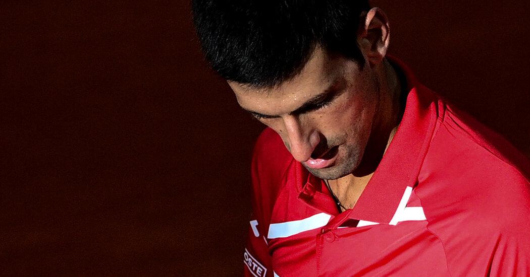 For Novak Djokovic, Another Well-Meaning Effort Goes Off the Rails