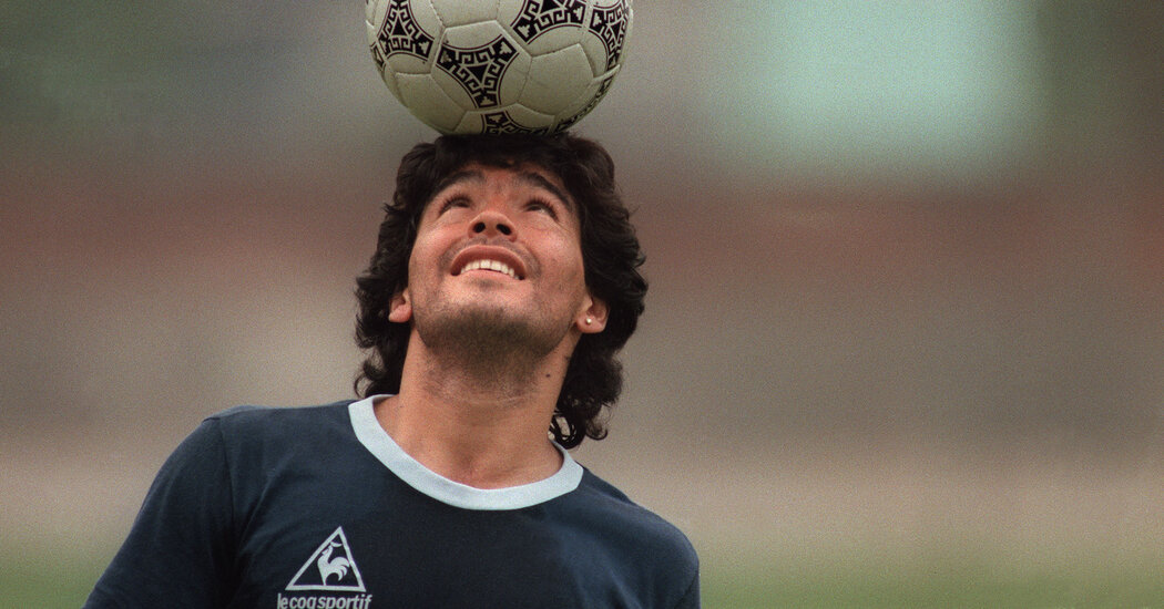 Diego Maradona, One of Soccer’s Greatest Players, Is Dead at 60