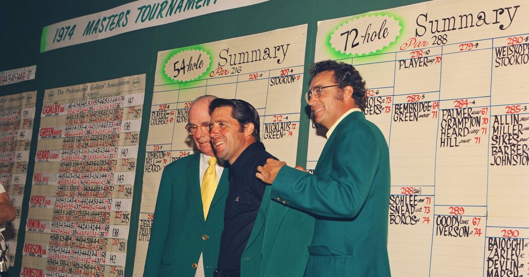 Augusta’s Green Jackets: For Winners, Members (and Buyers) Only
