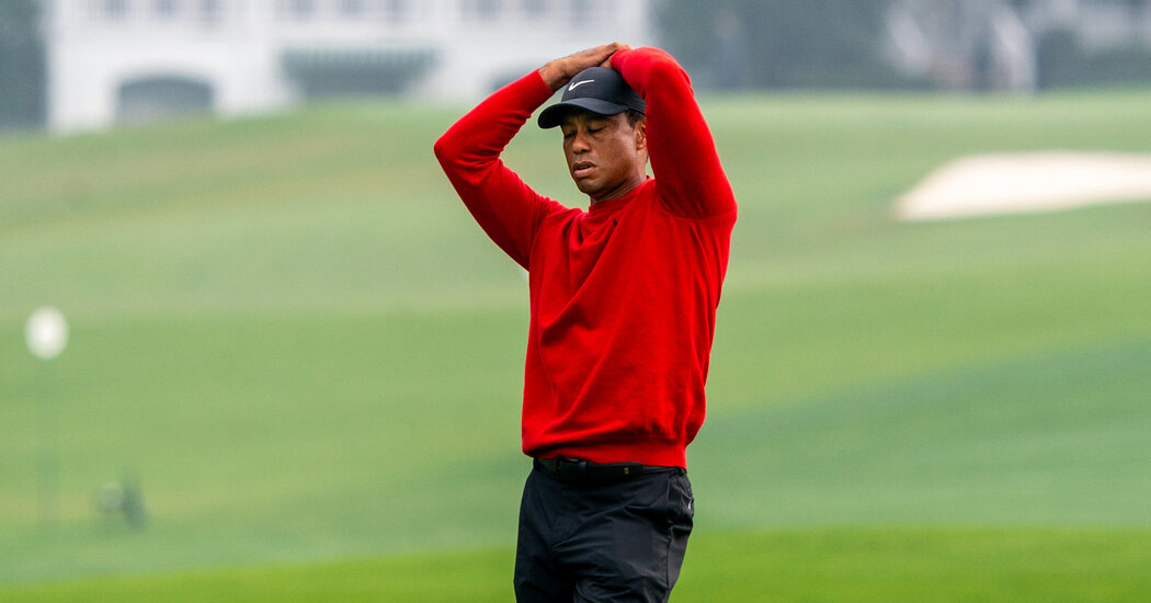 Tiger Woods Faced Disaster at the Masters. He Stuck Through It Anyway.