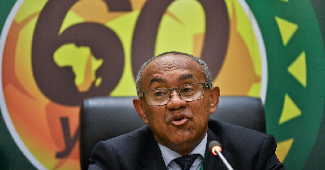 African Soccer Chief Is Barred for Five Years Over Ethics Violations