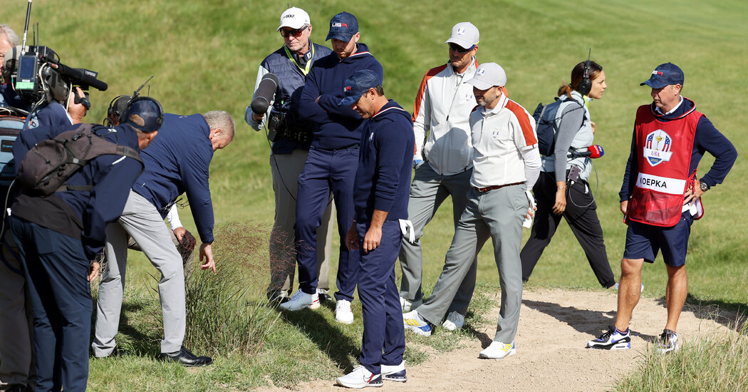 Tensions Flare in Ryder Cup as the U.S. Team Takes a Commanding Lead